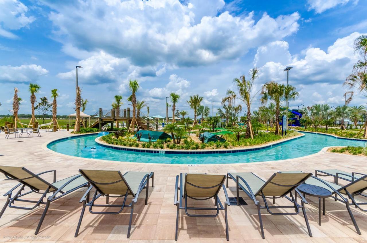 Modern Townhome Wprivate Pool Free Water Park Киссимми Экстерьер фото