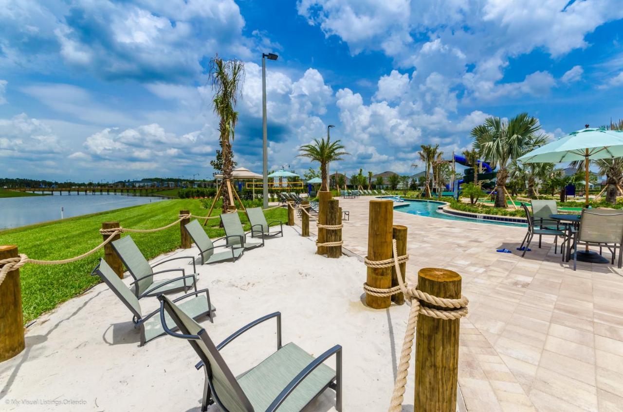 Modern Townhome Wprivate Pool Free Water Park Киссимми Экстерьер фото