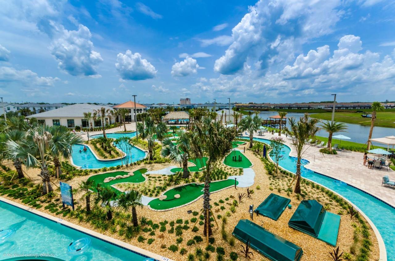 Modern Townhome Wprivate Pool Free Water Park Киссимми Экстерьер фото