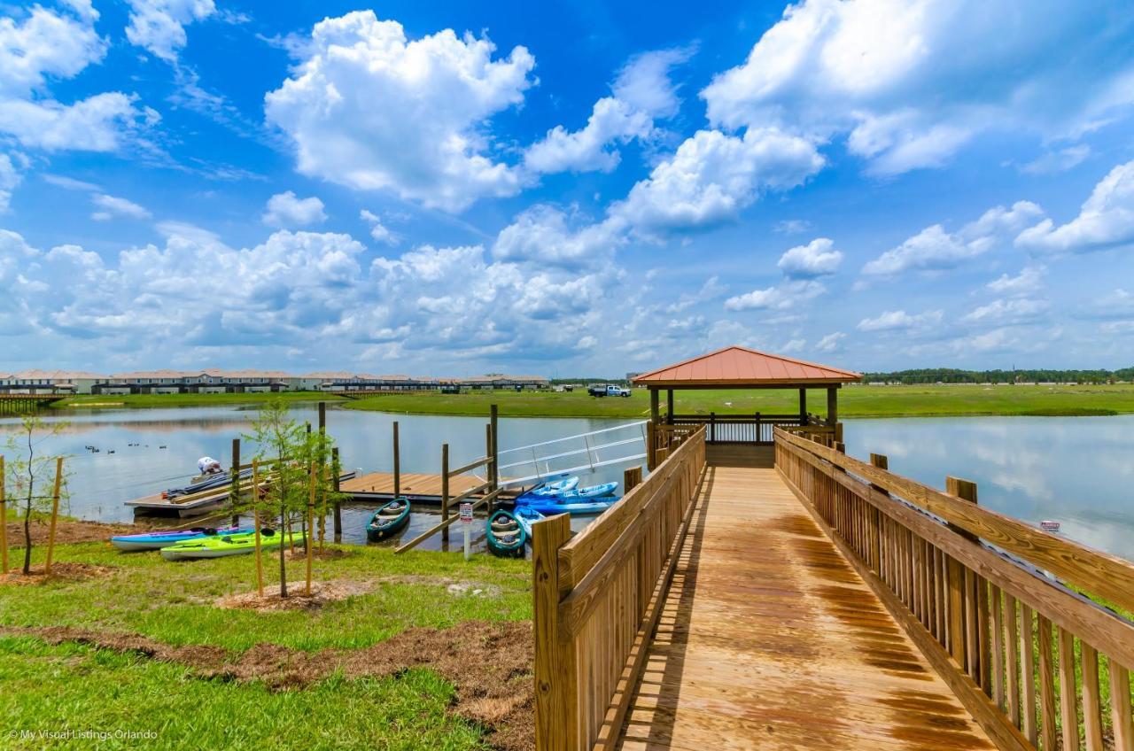 Modern Townhome Wprivate Pool Free Water Park Киссимми Экстерьер фото
