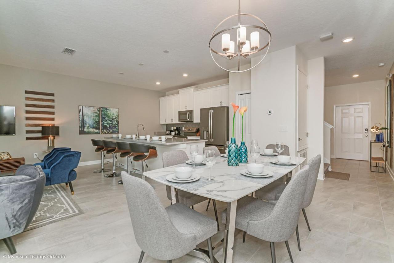 Modern Townhome Wprivate Pool Free Water Park Киссимми Экстерьер фото