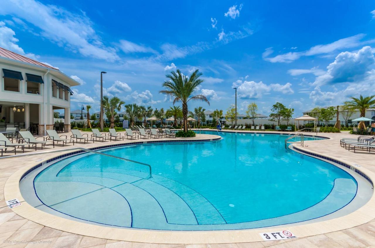 Modern Townhome Wprivate Pool Free Water Park Киссимми Экстерьер фото